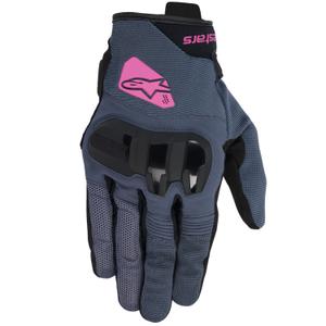 Alpinestars Chrom V2 női motoros kesztyű sötétszürke-fekete-lila