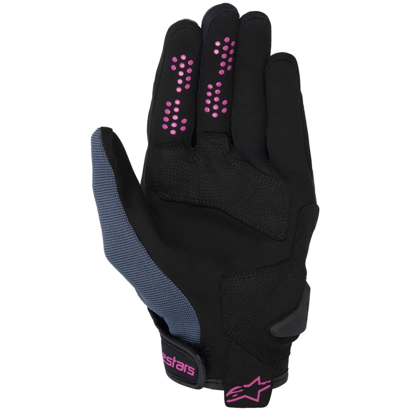 Alpinestars Chrom V2 női motoros kesztyű sötétszürke-fekete-lila