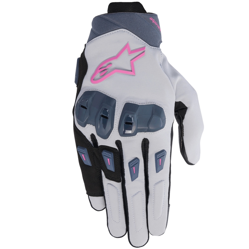 Alpinestars STELLA SP X 3 női motoros kesztyű szürke-sötétszürke-fekete-rózsaszín