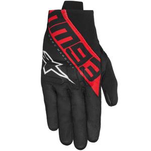 Alpinestars Reef V2 MM93 kollekció motoros kesztyű fekete-piros-fehér