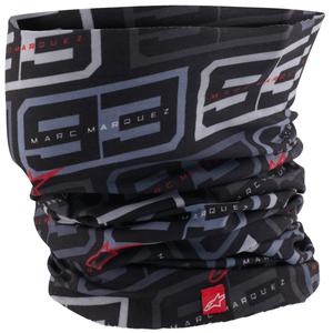 Alpinestars MM93 kollekció nyakmelegítő fekete-fehér-szürke-piros