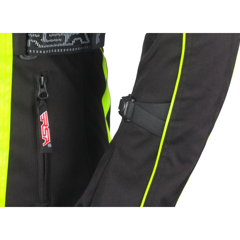 Motoros kabát női RSA SW-01 fekete-fluo sárga eladó kiárusítás