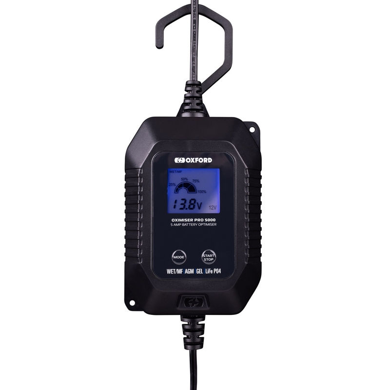 Oxford Oximiser Pro 5000 5A, 12V, 40-120Ah akkumulátor töltő