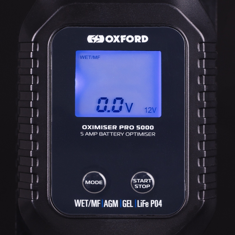 Oxford Oximiser Pro 5000 5A, 12V, 40-120Ah akkumulátor töltő