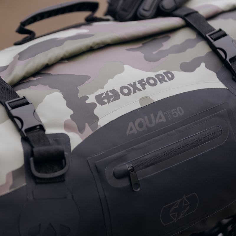Oxford Aqua T-50 Roll Bag vízálló táska terepszín