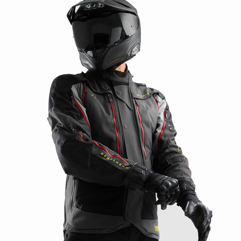 Rebelhorn Hardy 3.0 motoros kabát antracitszürke-sárga
