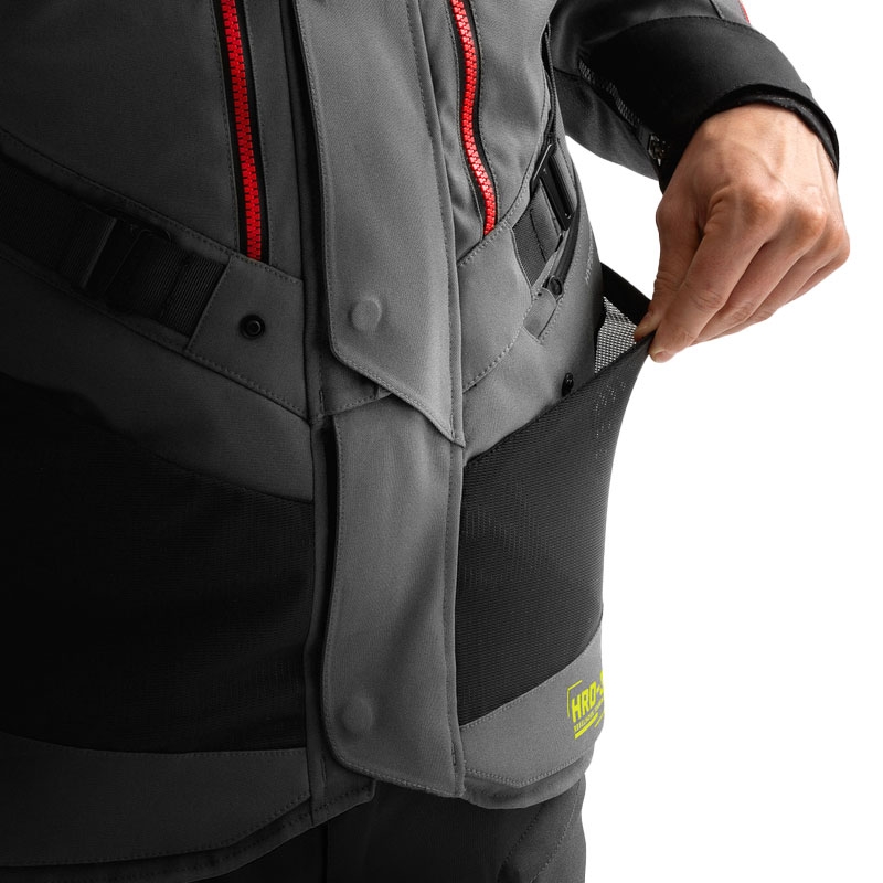 Rebelhorn Hardy 3.0 motoros kabát antracitszürke-sárga