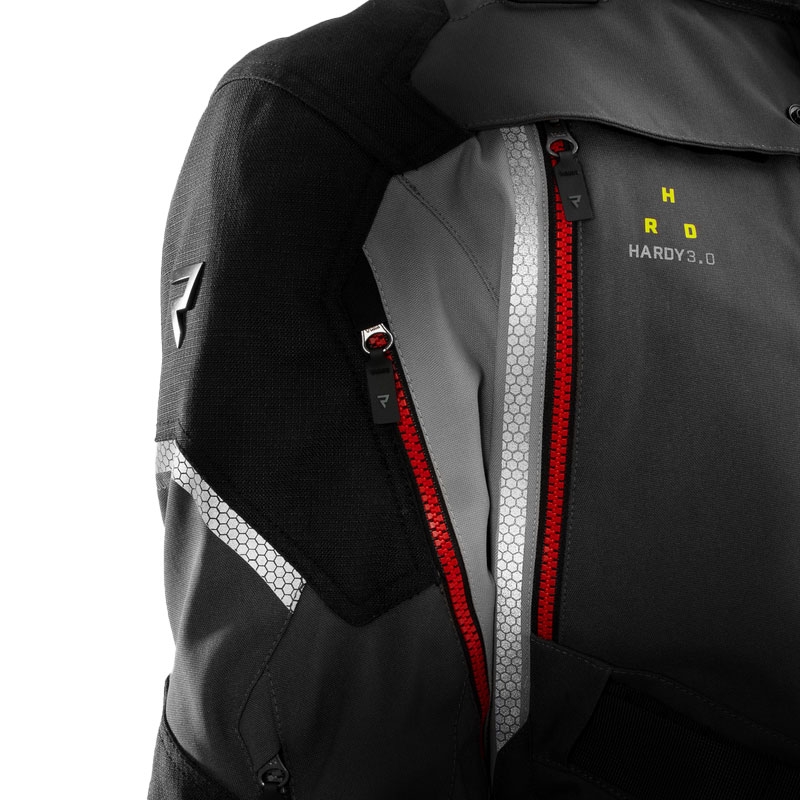 Rebelhorn Hardy 3.0 motoros kabát antracitszürke-sárga