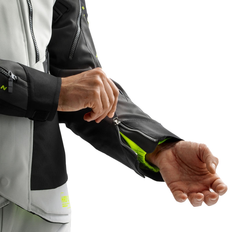 Rebelhorn Hardy 3.0 motoros kabát fekete-szürke-fluo sárga