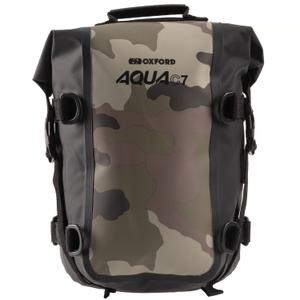 Oxford AQUA C7 Crash Bar bag motoros táska bukókerethez 7 l terepszínű
