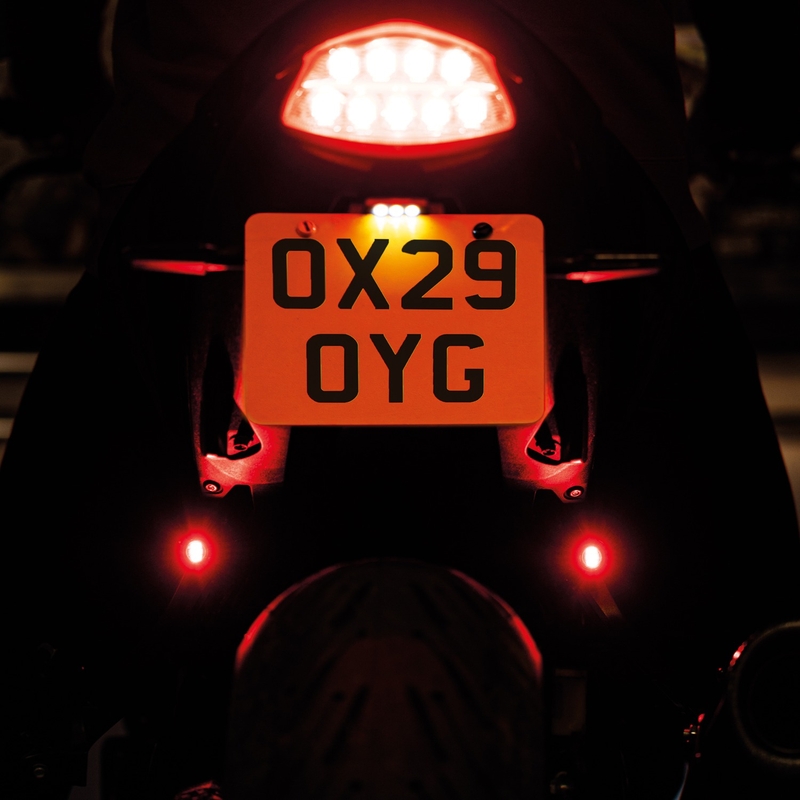 Oxford Run light kiegészítő hátsó lámpa szett fekete