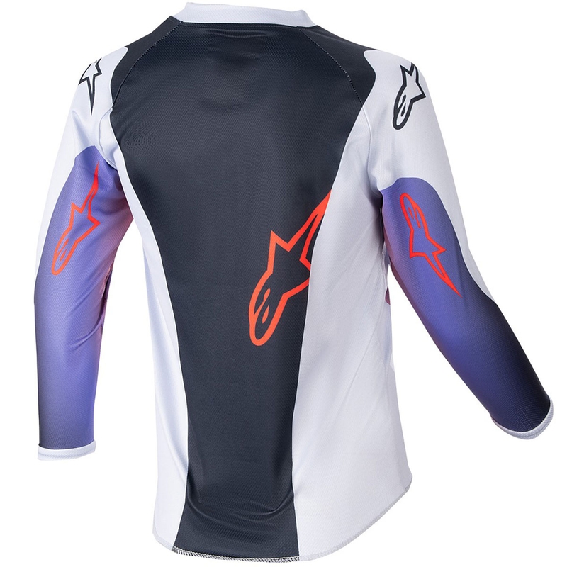 Alpinestars Racer Hoen Kids motocross mez világosszürke-gradiens-fekete