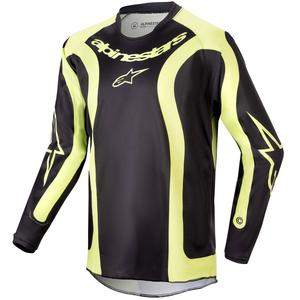 Alpinestars Racer Lurv Kids motocross mez fekete-fluo sárga