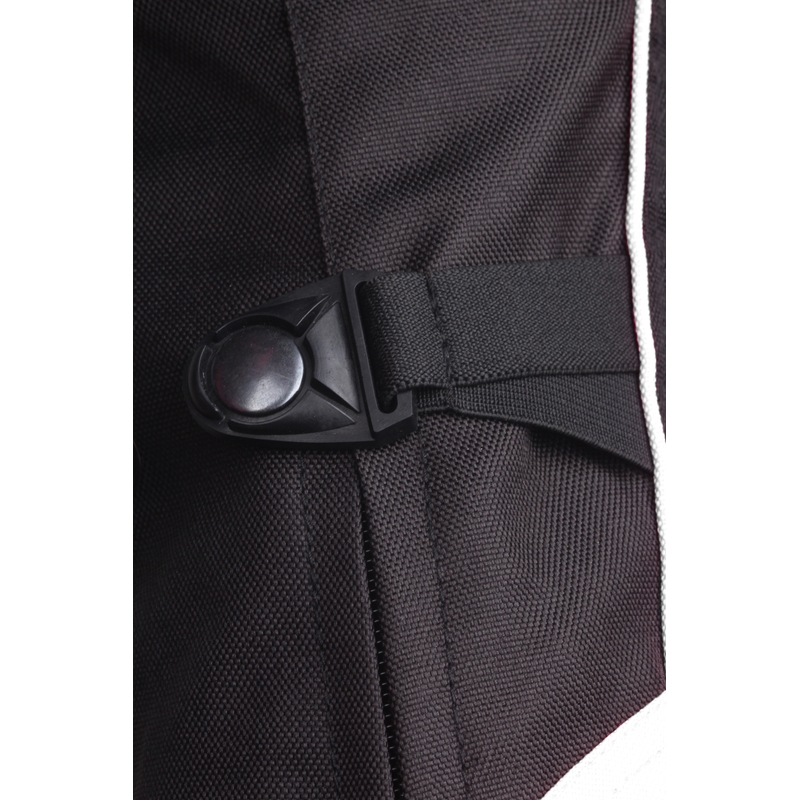 Női motoros kabát RSA Queen fekete-fehér kiárusítás