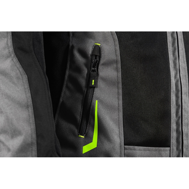 Seventy Degrees SD-JT66 Sahara motoros kabát fekete-fluo sárga