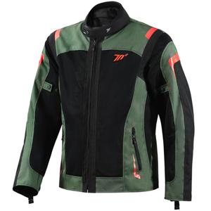 Seventy Degrees SD-JT66 Sahara motoros kabát khaki-piros