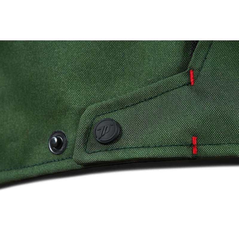 Seventy Degrees SD-JT66 Sahara motoros kabát khaki-piros