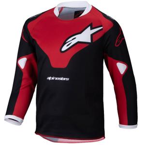 Alpinestars Racer Veil gyerek motocross mez fekete-piros