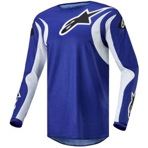 Alpinestars Fluid Lucent motocross mez kék-fehér-fekete