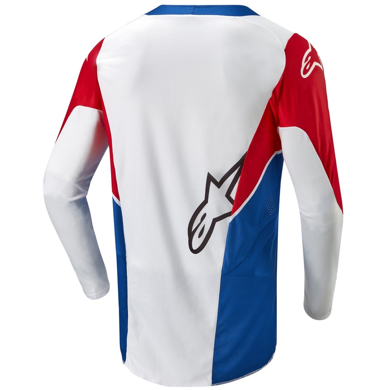 Alpinestars Racer Iconic Honda kollekció motocross mez fehér-kék-piros-fekete