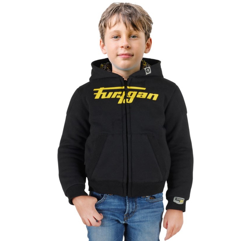 Furygan Luxio Kid motoros gyerek melegítőfelső fekete-sárga