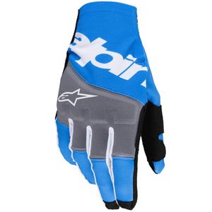 Alpinestars Techstar motocross kesztyű fekete-kék
