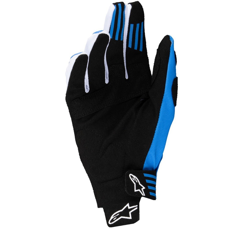 Alpinestars Techstar motokrossz kesztyű fekete-kék
