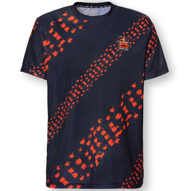 KTM Red Bull rovid ujjú cross mez narancssárga-kék kiárusítás