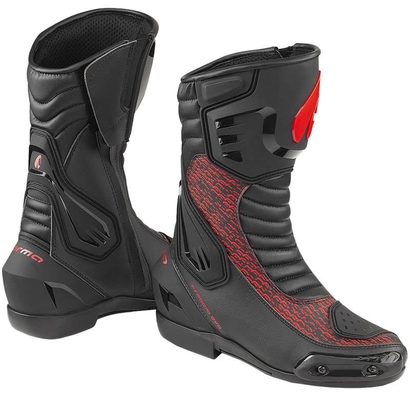 Forma Freccia EVO motoros csizma fekete-piros