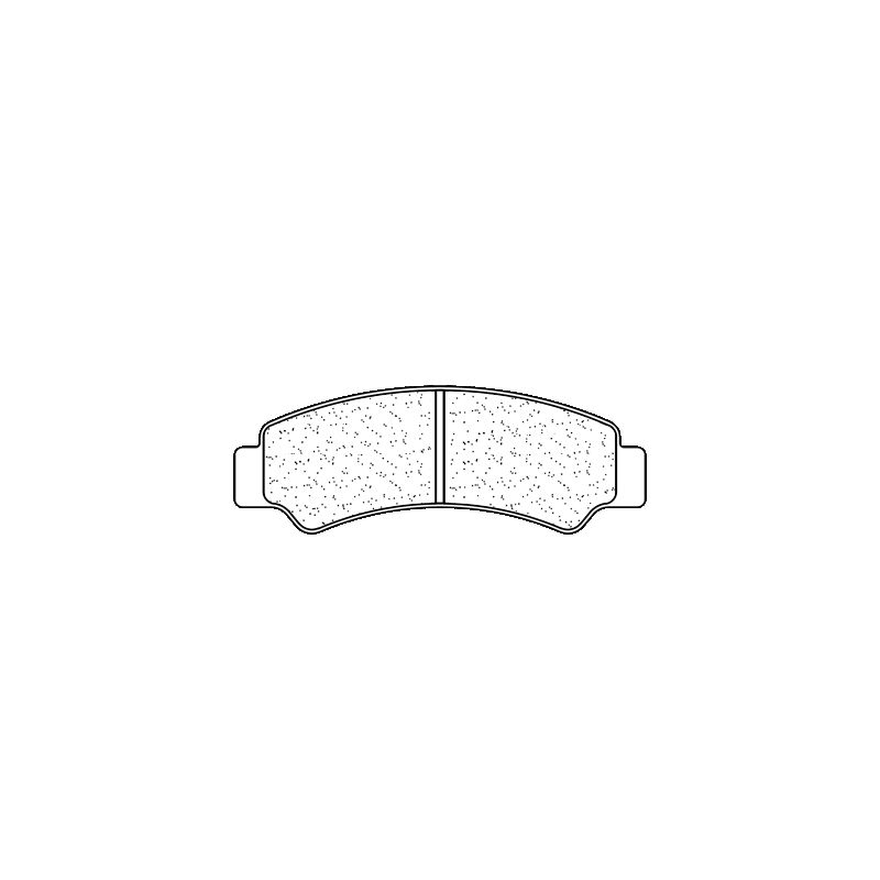 Fékbetét CL BRAKES ATV1