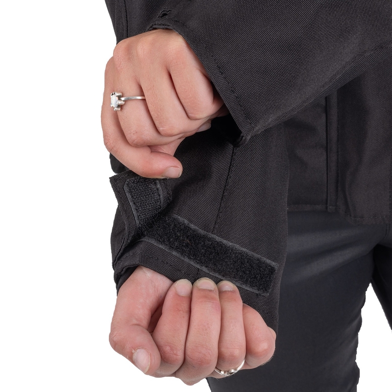 Oxford Spartan Long WP női motoros kabát fekete