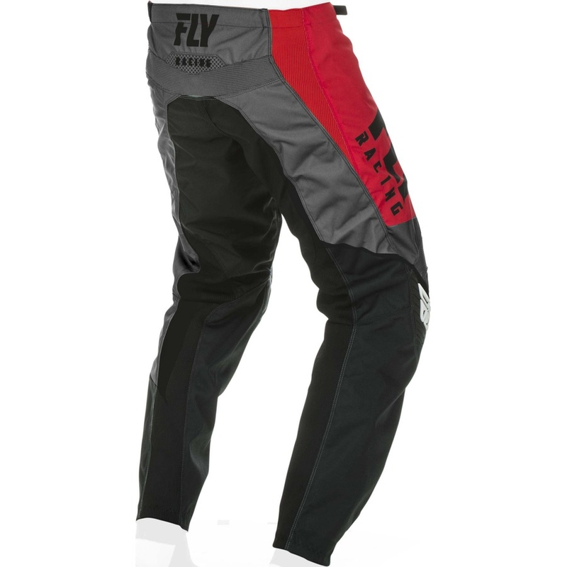 Motocross Pants FLY Racing F-16 2019 - USA piros-fekete-szürke akció kiárusítás