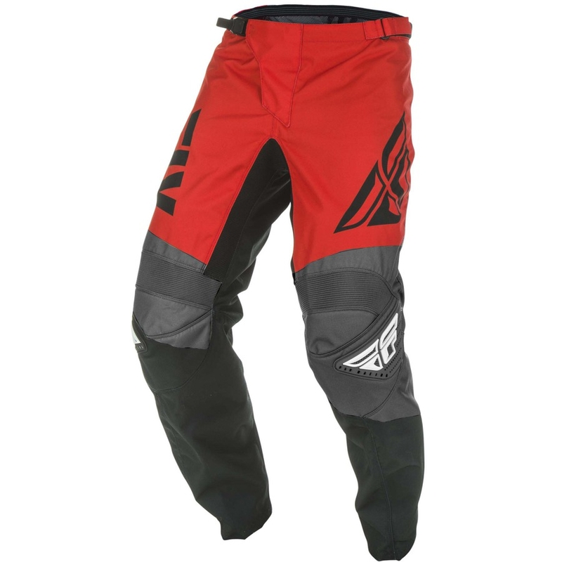Motocross Pants FLY Racing F-16 2019 - USA piros-fekete-szürke akció kiárusítás
