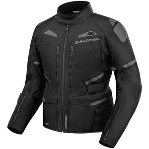 Shima Dune motoros kabát fekete