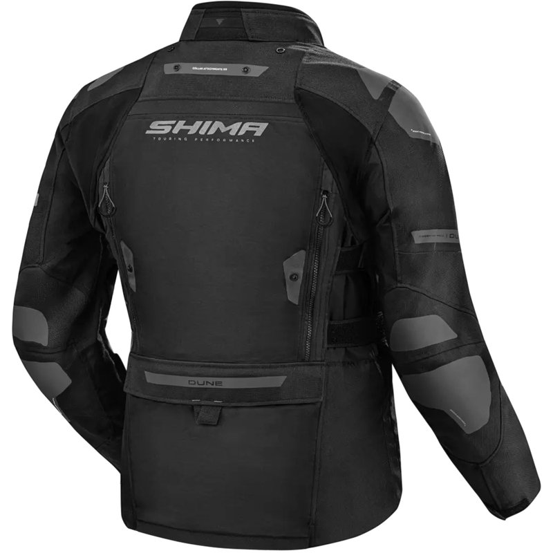 Shima Dune motoros kabát fekete