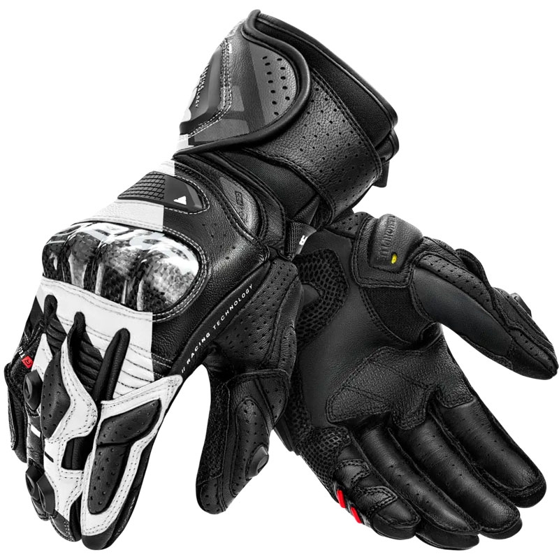 Shima RS-3 motoros kesztyű fehér