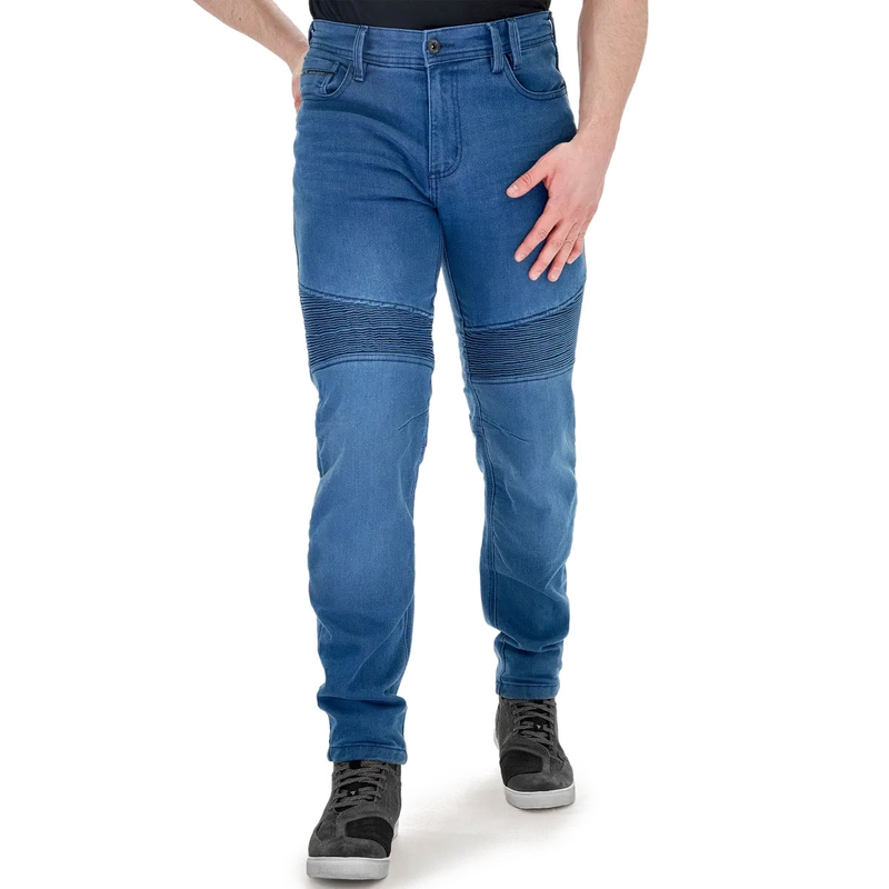 Shima Zenith motoros farmernadrág kék