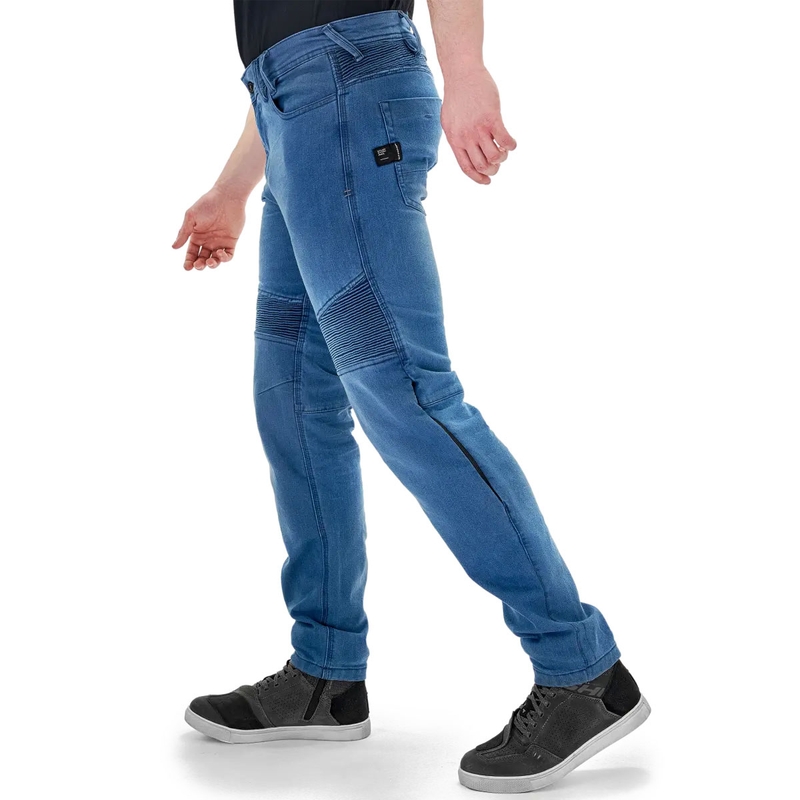 Shima Zenith motoros farmernadrág kék