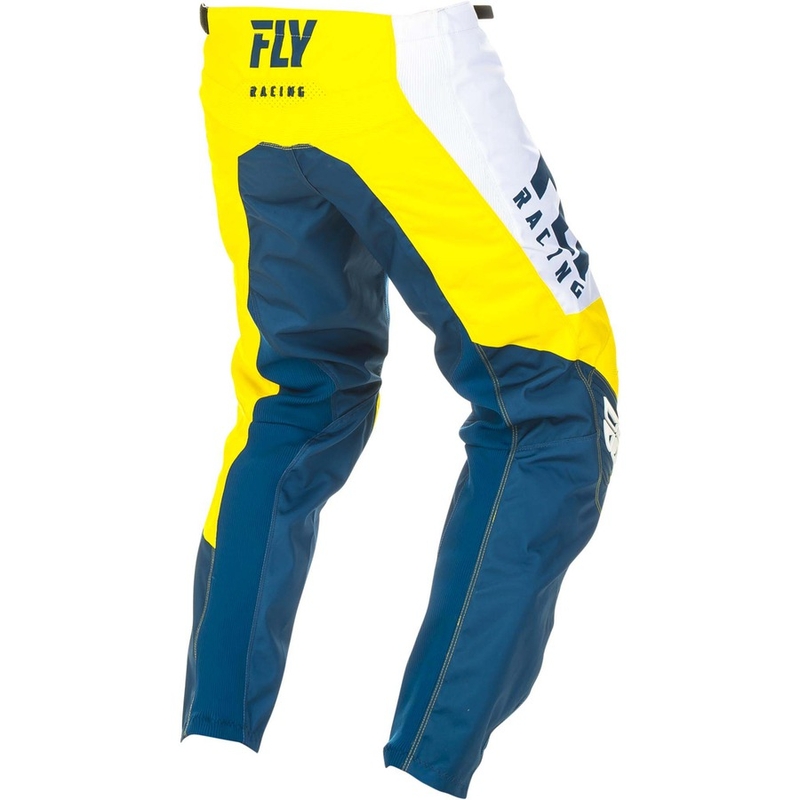 Motocross Pants FLY Racing F-16 2019 - USA sárga-fehér-kék akció kiárusítás
