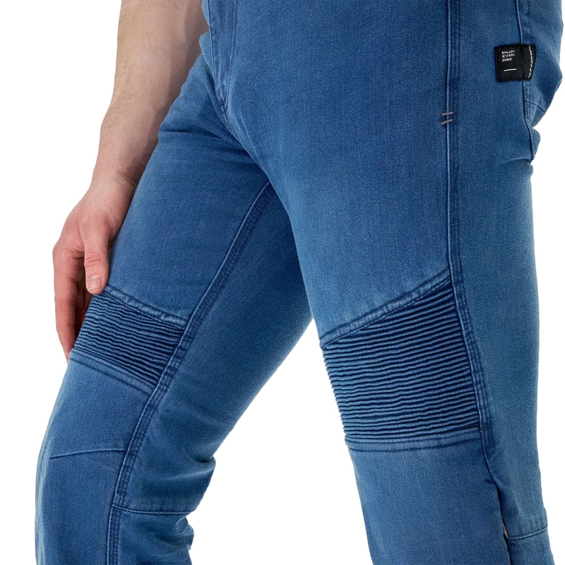 Shima Zenith hosszabbított motoros farmernadrág kék