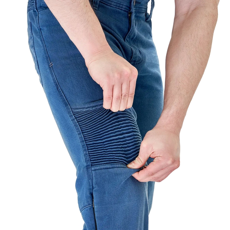 Shima Zenith hosszabbított motoros farmernadrág kék