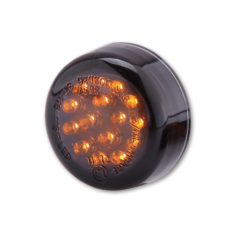 Highsider Smart LED Disc motoros irányjelzők fekete
