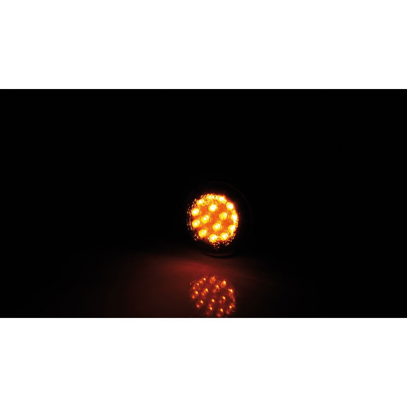 Highsider Smart LED Disc motoros irányjelzők fekete