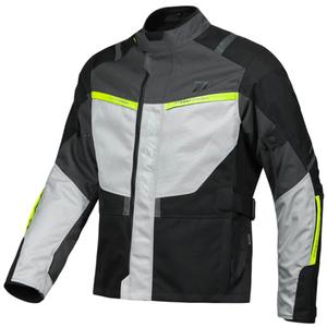 Seventy Degrees SD-JT83 Tonale motoros kabát fekete-szürke-fluo sárga