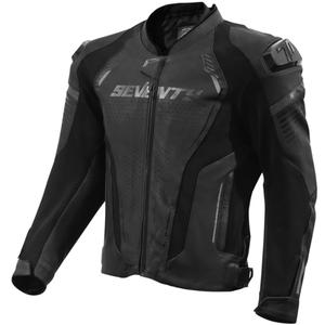 Seventy Degrees SD-JL24 Spoiler motoros bőrkabát fekete