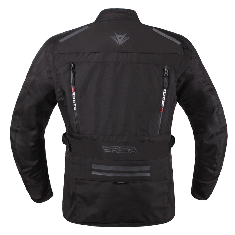 Motoros kabát RSA Tiger fekete