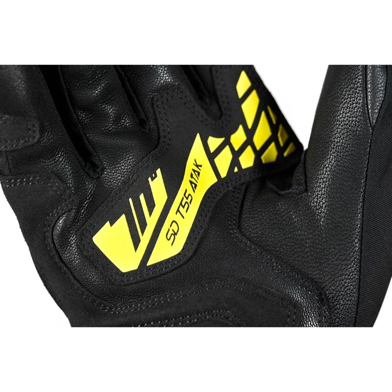Seventy Degrees SD-T55 Atak motoros kesztyű fekete-fluo sárga
