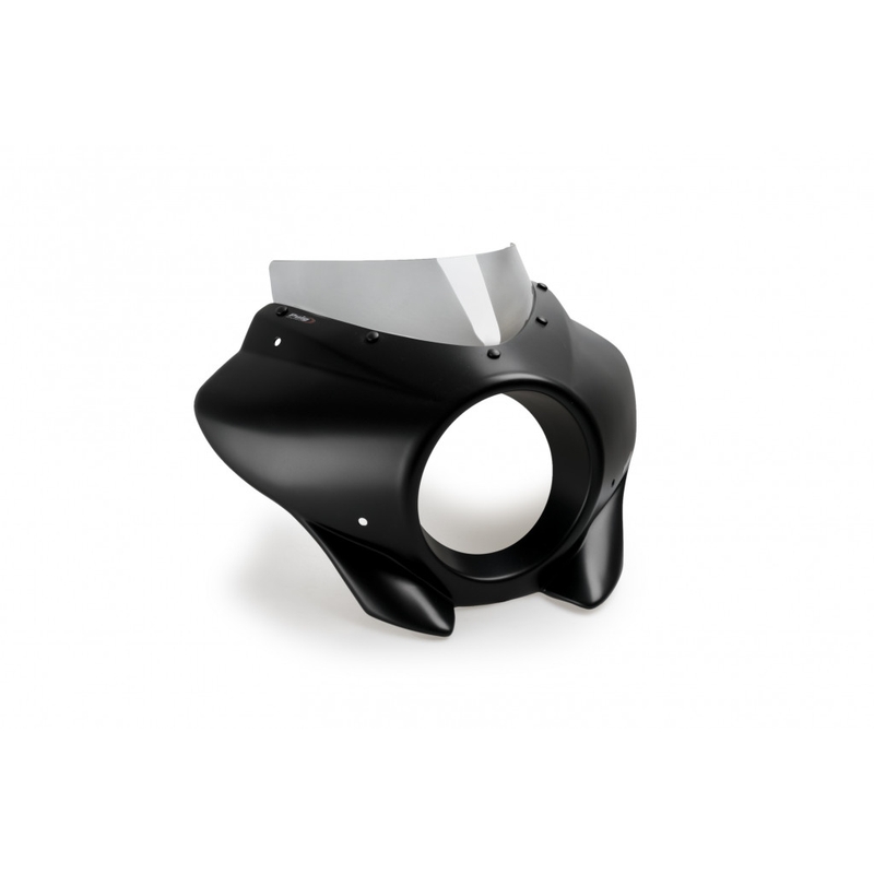 Semifairing PUIG MIRAGE SPORT smoke matt black housing
