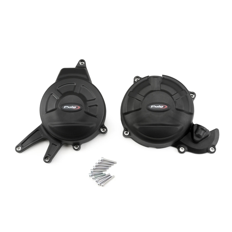 Engine covers PUIG Track for Championship fekete