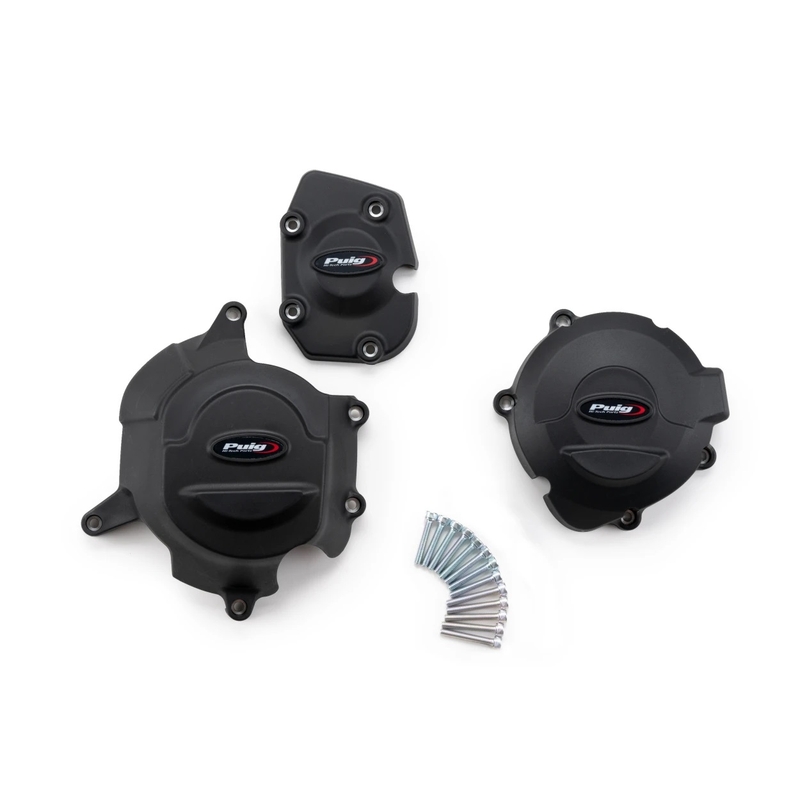 Engine protective covers PUIG fekete